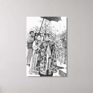 Tz'u Hsi (1835-1908) Empress Dowager of China, c.1 Canvas Print