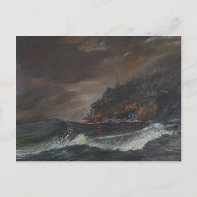 U107 750 days 1993 postcard (Front)