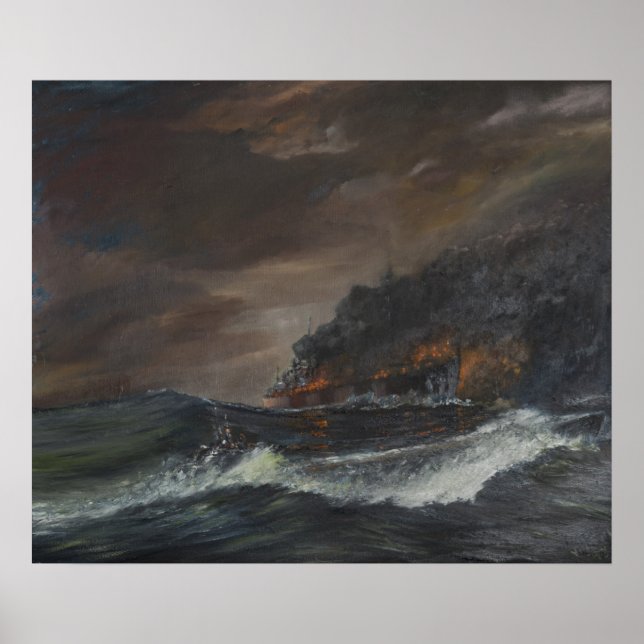 U107 750 days 1993 poster (Front)