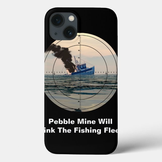 U-29 - Stop Pebble Mine Case-Mate iPhone Case (Back)