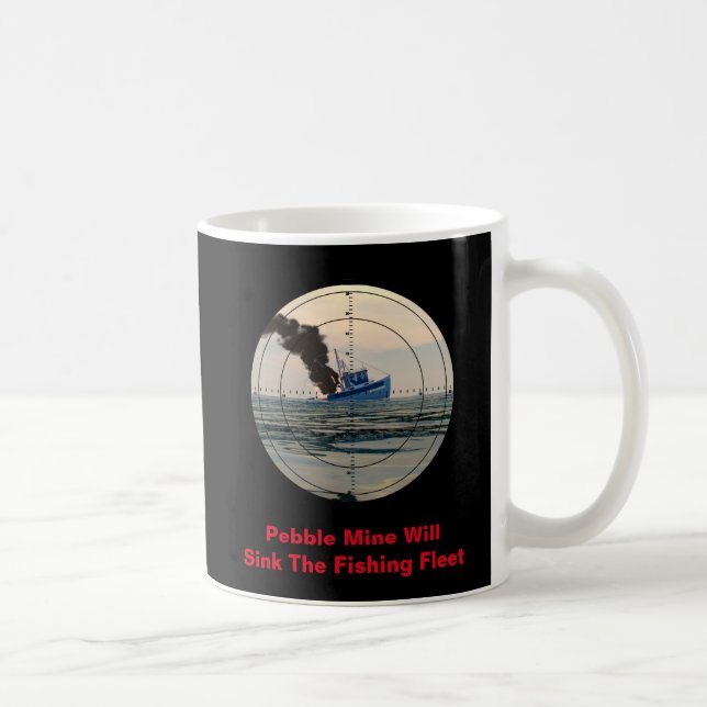 U-29 - Stop Pebble Mine Coffee Mug (Right)