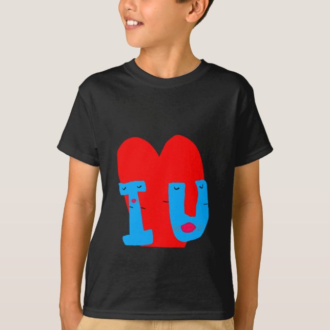 U and I getting together  for a kiss T-Shirt (Front)
