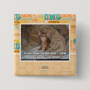U can maek the bed later. 2 inch square button