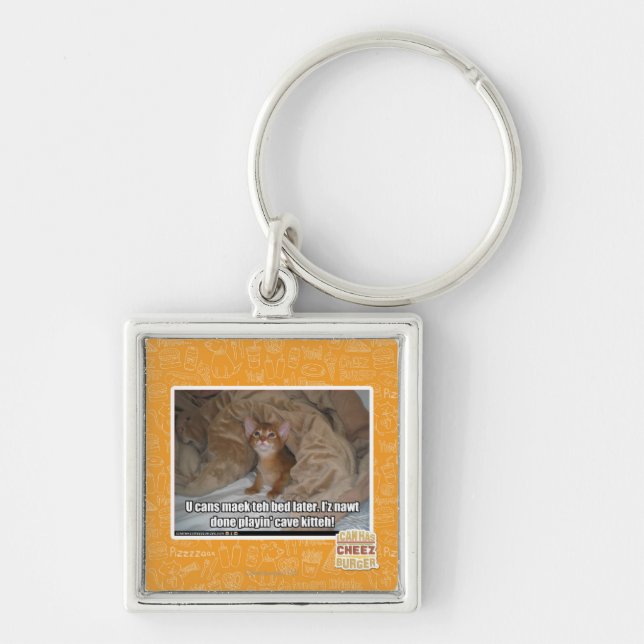 U can maek the bed later. keychain (Front)