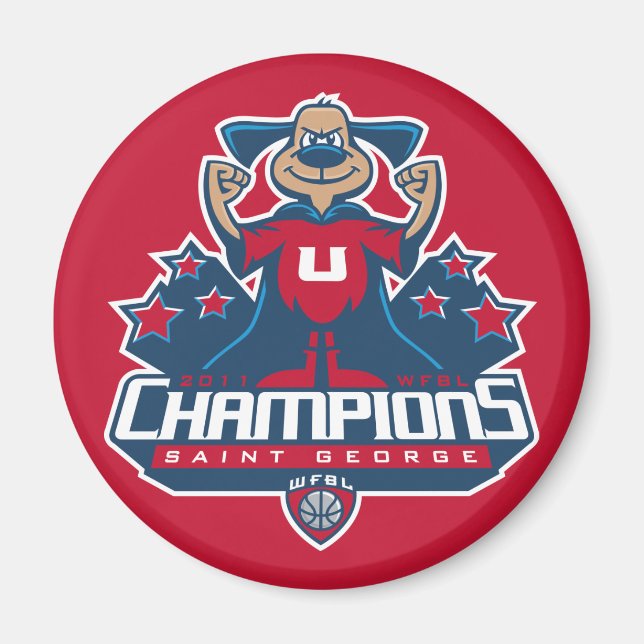 U-Dogs Champs Magnets (Front)