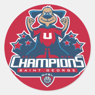 U-Dogs Champs Stickers