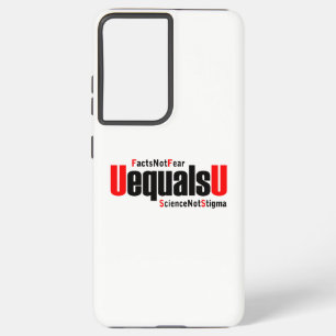 U equals U - HIV Undetectable - Science not Stigma Samsung Galaxy Case