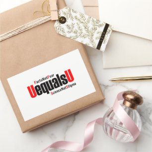 U equals U - HIV Undetectable - Science not Stigma Sticker