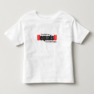 U equals U - HIV Undetectable - Science not Stigma Toddler T-shirt