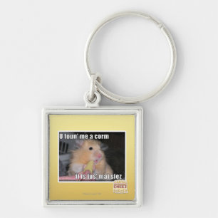 U found me a corn keychain