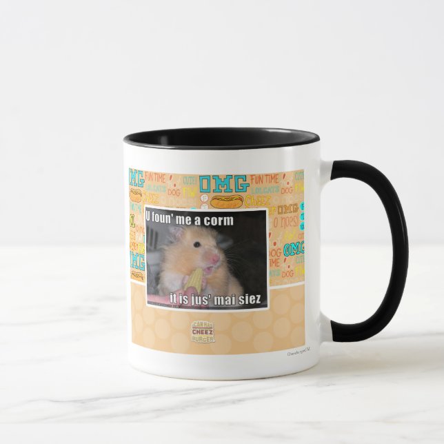 U found me a corn mug (Right)