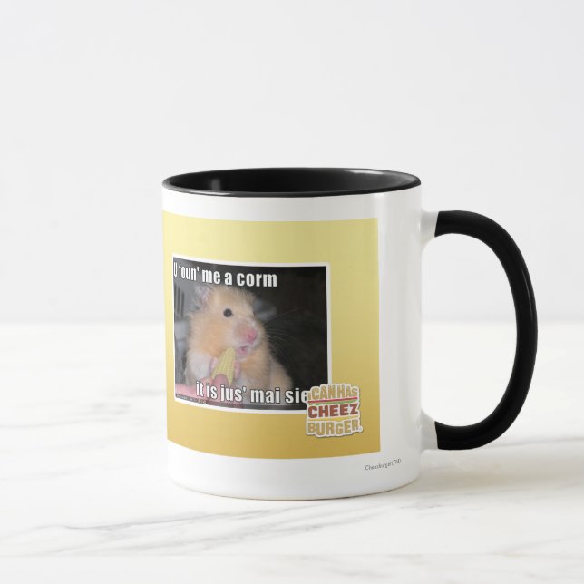 U found me a corn mug (Right)