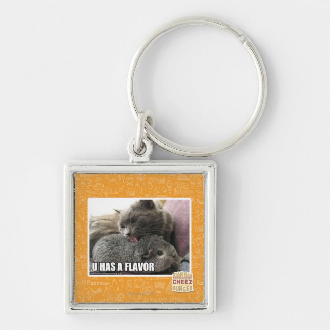 U HAS A FLAVOR KEYCHAIN (Front)