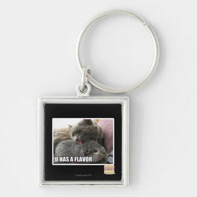 U HAS A FLAVOR KEYCHAIN (Front)