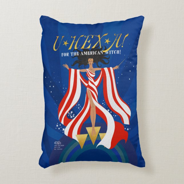 U HEX A Magazine Accent Pillow (Front(Vertical))