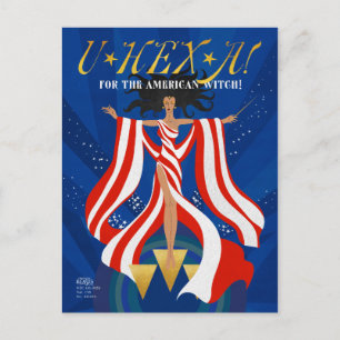 U HEX A Magazine Postcard