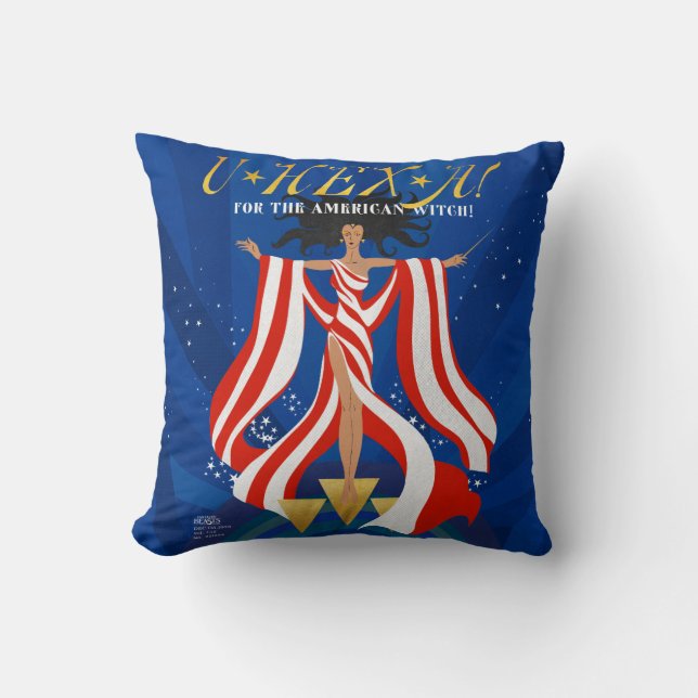 U HEX A Magazine Throw Pillow (Front)