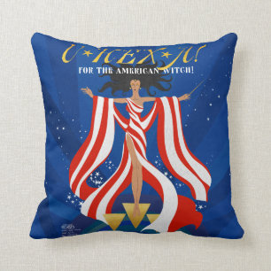 U HEX A Magazine Throw Pillow