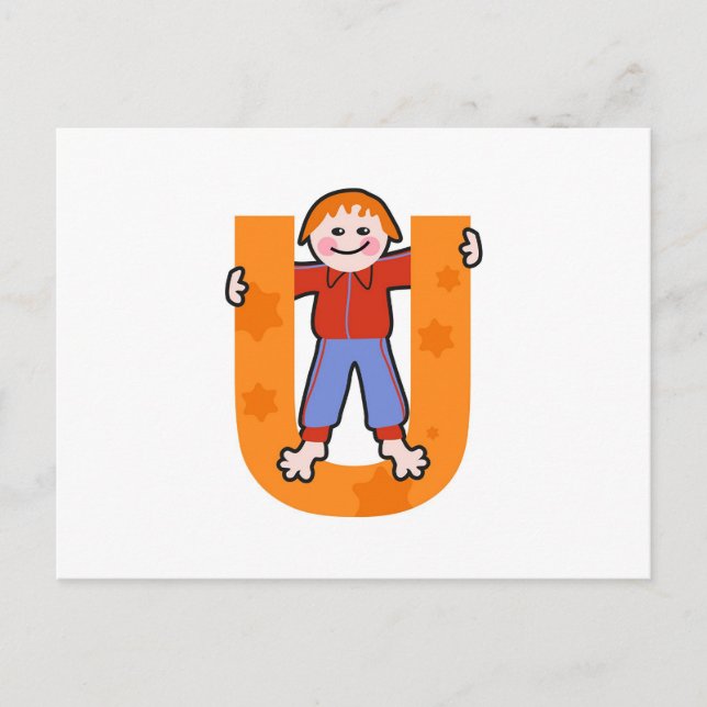 U is for.... postcard (Front)