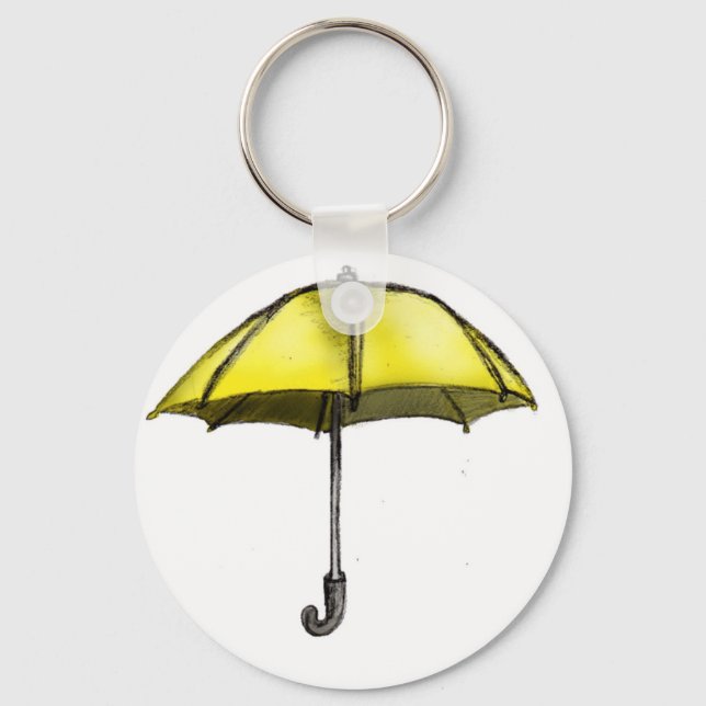 U is for Umbrella Keychain (Front)