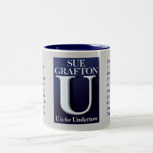 U is for Undertow, A is for AlibiB is for Burgl... Two-Tone Coffee Mug