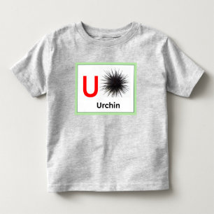 U is for Urchin Toddler T-shirt