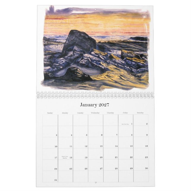 U.K Landscapes Calendar (Jan 2027)