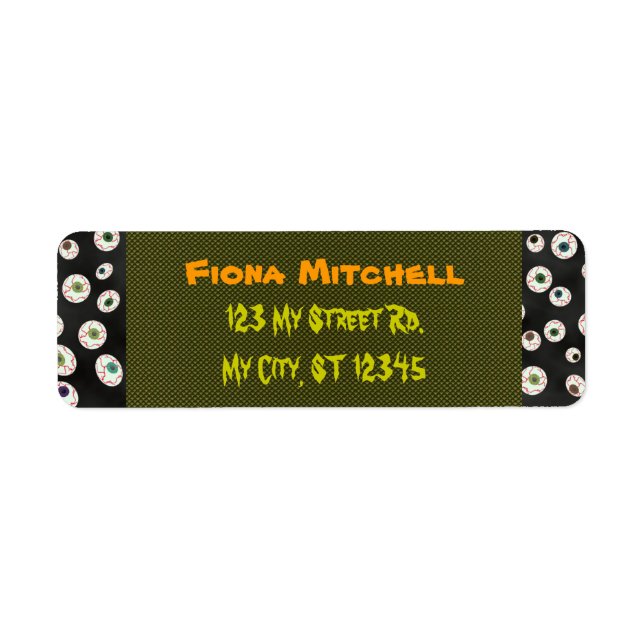 U Pick Colour/ Floating Eye Ball Candy (Front)