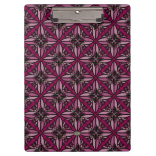 U-pick Colour/ Iron Celtic Good Fortune Flower II Clipboard