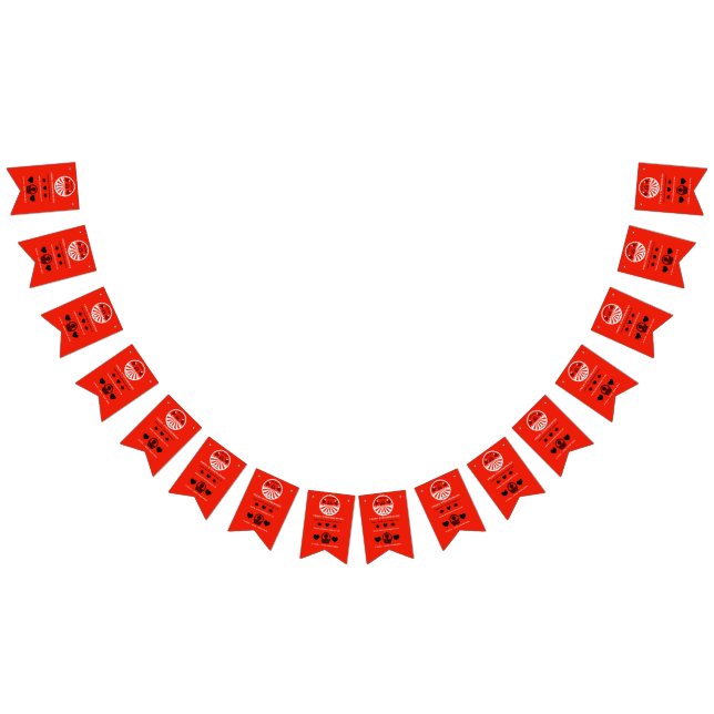 U-Pick Strawberry Farm Promotion Bunting Flags (All)