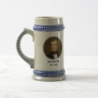 U.S.A. 11th President (Collectable Mug) Beer Stein