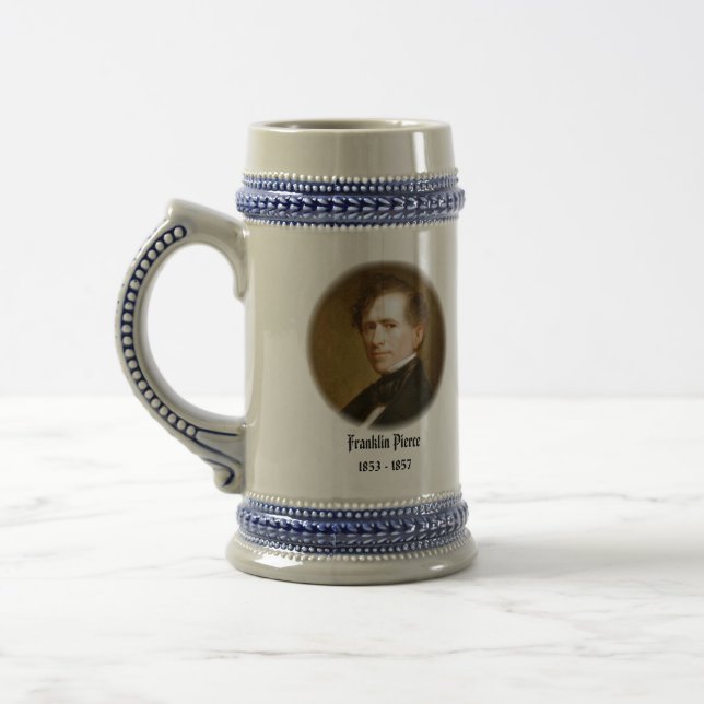 U.S.A. 14th President (Collectable Mug) Beer Stein (Left)
