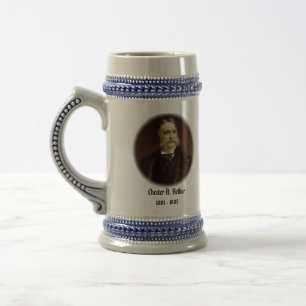 U.S.A. 21st President (Collectable Mug) Beer Stein