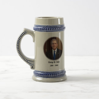 U.S.A. 43rd President (Collectable Mug) Beer Stein