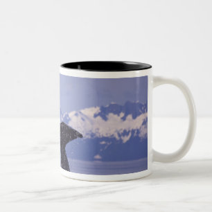 U.S.A., Alaska, Inside Passage Humpback whale Two-Tone Coffee Mug
