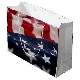 U.S.A. FLAG LARGE GIFT BAG