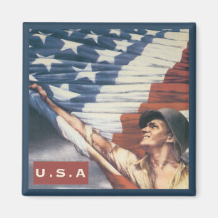 U.S.A Magnet