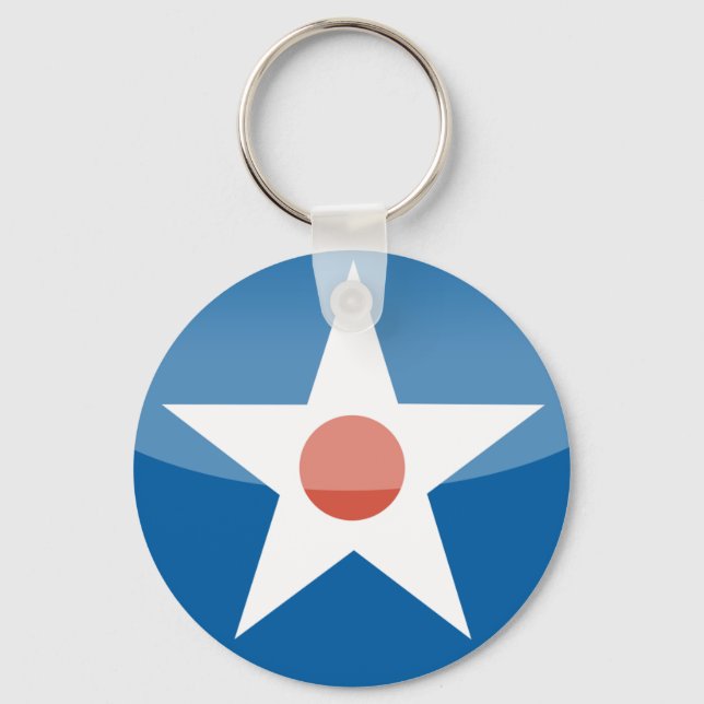 U.S.A.  Retro Keychain (Front)