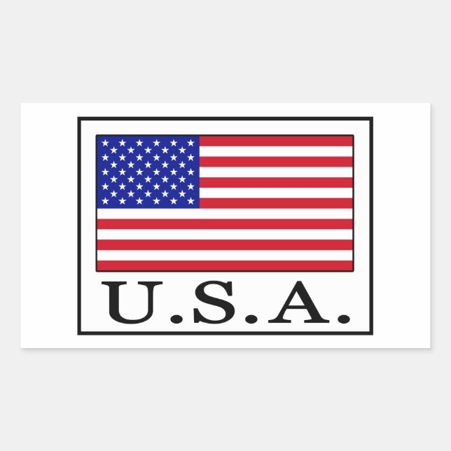 U.S.A. STICKER (Front)