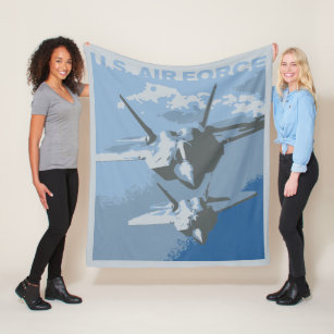 U.S. Air Force Jets Fleece Blanket