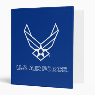 U.S. Air Force Logo - Blue Binder