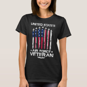 U.S Air Force US Veterans 4th of July T shirt Amer