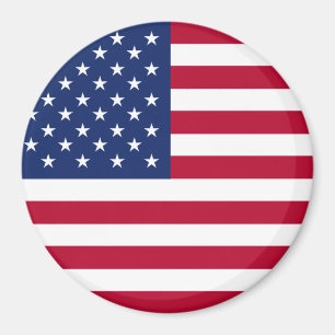 U. S. American Flag Magnet