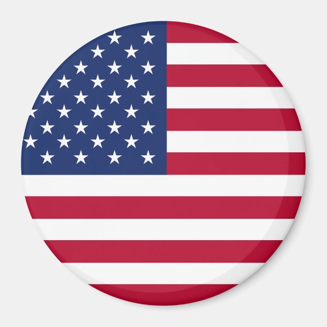 U. S. American Flag Magnet (Front)