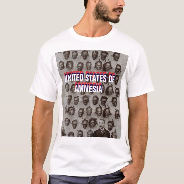 U S AMNESIA  W COLLECTION Men's Basic T-Shirt (Front)