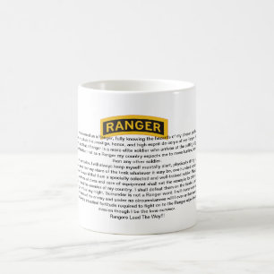 U.S. Army Ranger Creed Coffee Mug