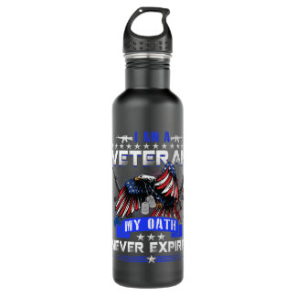 U.S.ARMY Veteran For Veteran Day Gift Idea 1 710 Ml Water Bottle