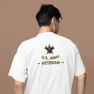 U.S. Army Veteran Patriotic Military Pride Tri-Blend Shirt