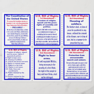 U.S. Bill of Rights Pocket Pamphlet (25ct) Flyer