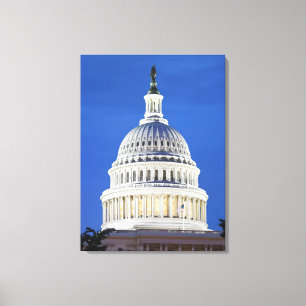 U.S. Capitol dome Canvas Print